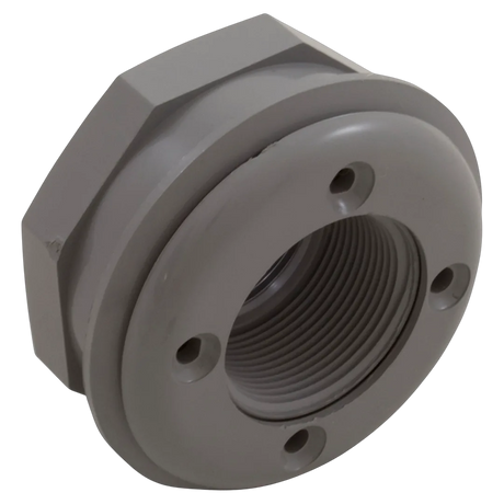 Custom Molded Products 25522-001-000 Vinyl Wall Return Fitting 1.5 in FIP x FIP, Gray - Alt (6)