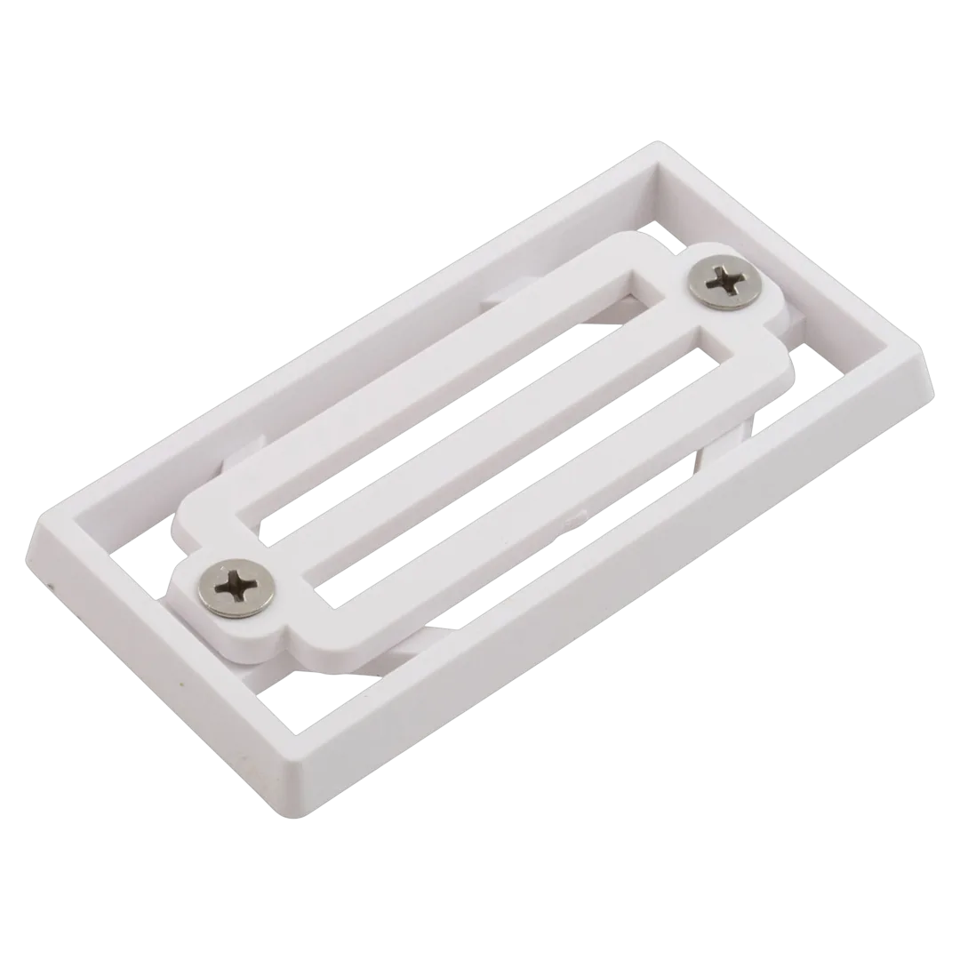 CMP 3-bar white grate and frame assembly