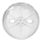 CMP 25538-900-000 Square Skimmer Cover & Collar, White - Bottom