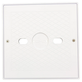 CMP 25538-900-000 Square Skimmer Cover & Collar, White - Top (2)