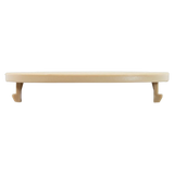 CMP 25544-029-010 Blank Skimmer Lid Logo Insert - Tan - Side
