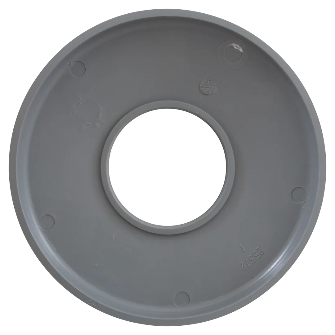 Custom Molded Products 5 Inch Ladder Escutcheon - Gray - Back