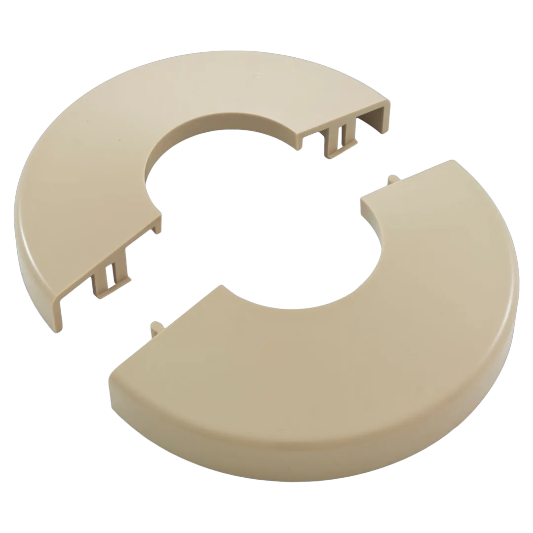 CMP 25572-209-000 Clip-On Pool Ladder Escutcheon, Tan - Reverse
