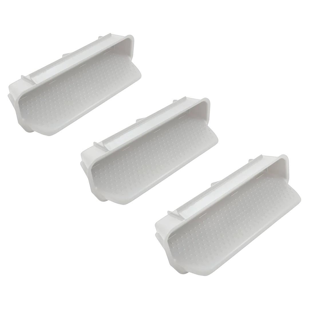 CMP pool wall steps set of 3, white 25578-000-000