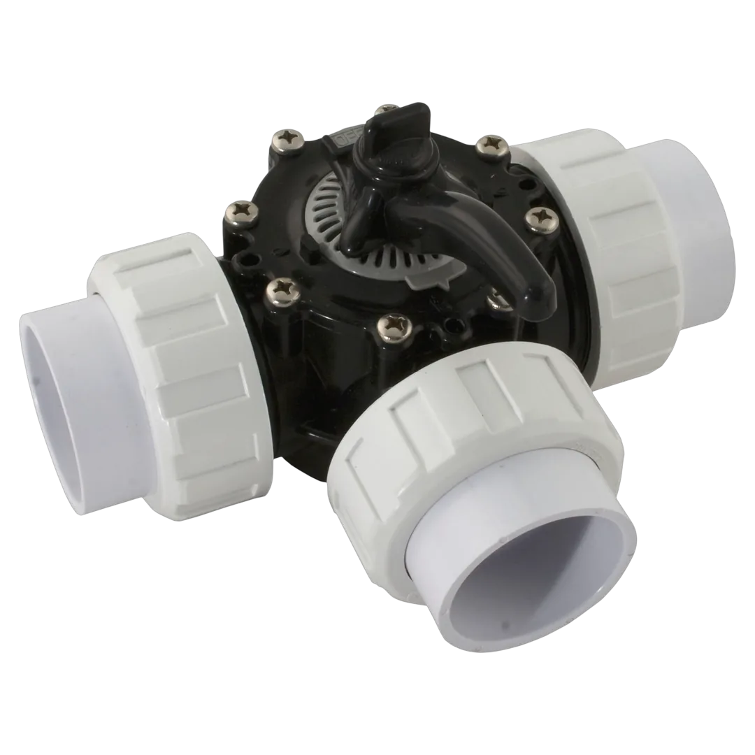 CMP HydroSeal 3-Way Diverter Valve with Unions