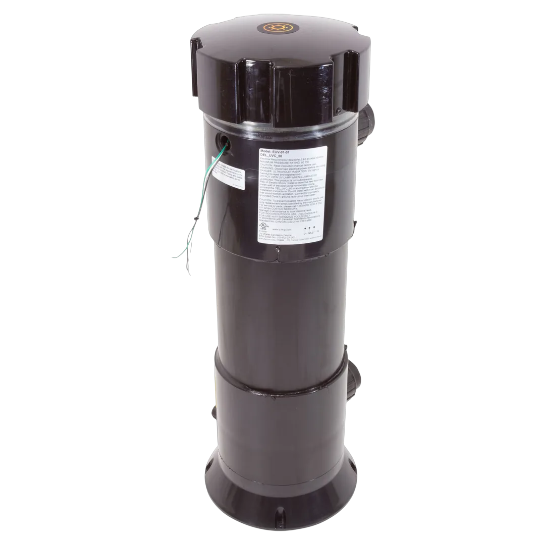 DEL UV-C 50 Pool Sanitizer Hard Wired - Reverse