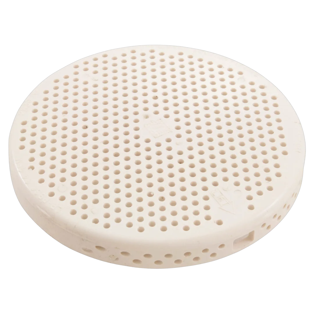 Dimension One white floor drain cover 1510-231