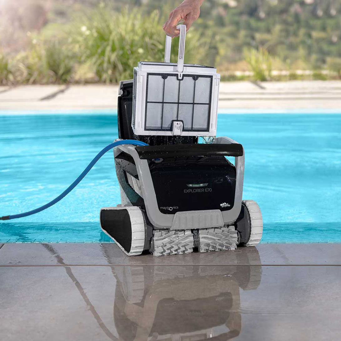 Dolphin Explorer E70 Robotic Pool Cleaner