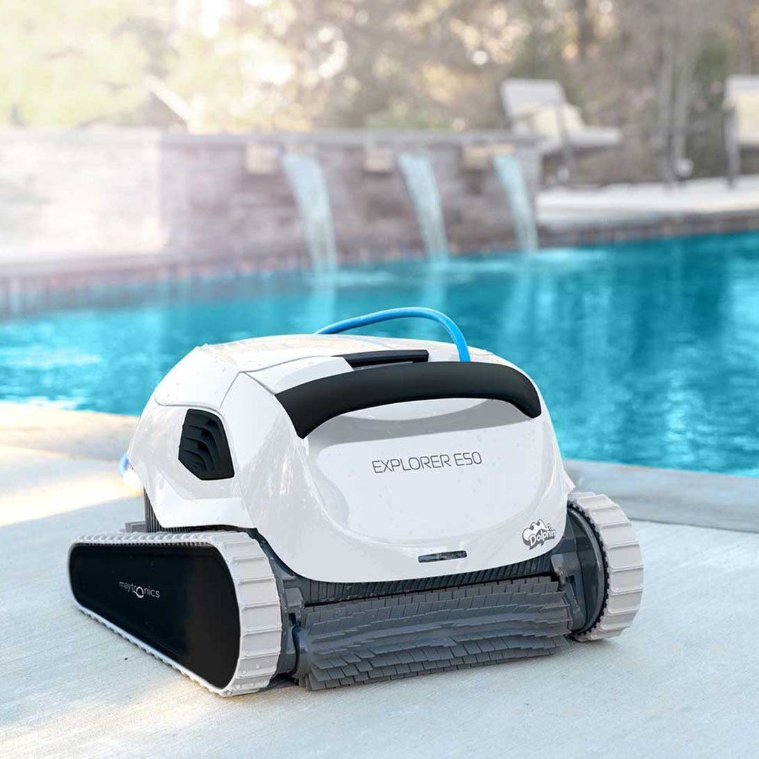 Maytronics Dolphin Explorer E50 Robotic Cleaner with Wi-Fi | 2 Year Warranty