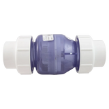NDS 1700C20 True Union Spring Check Valve 2 in Clear - Side