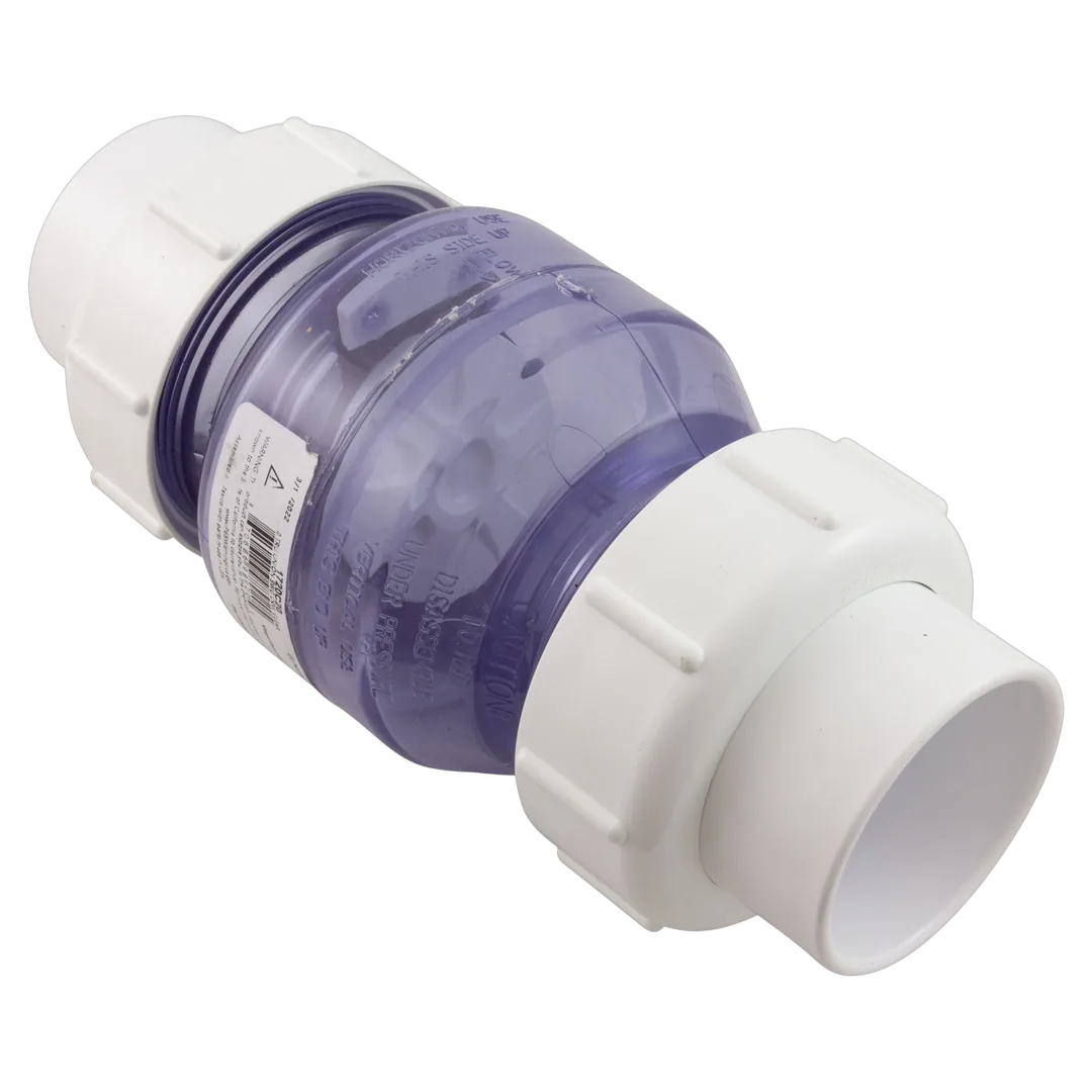 Flo Control 1720C20 2 in. Clear True Union Swing Check Valve