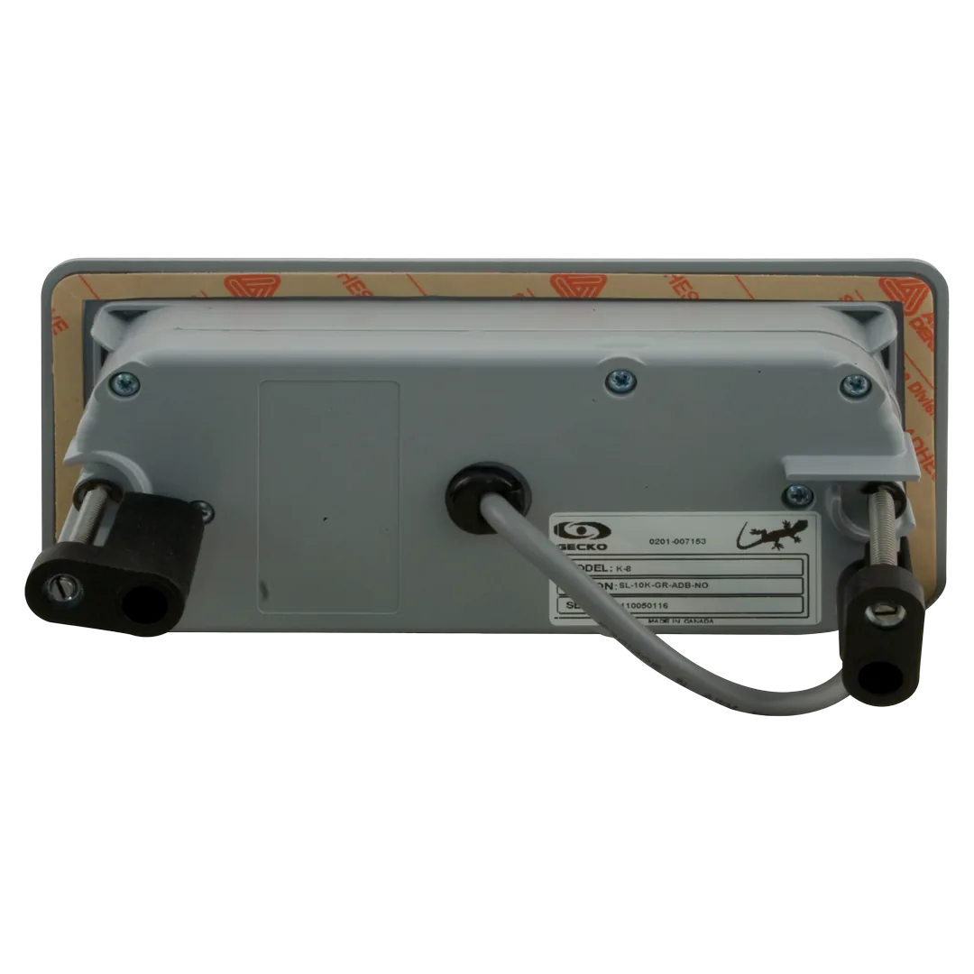 Gecko TSC-8 Control Panel Overlay - Reverse