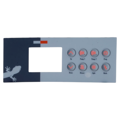Gecko TSC-4 8 Key Overlay for Spa