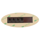 Gecko TSC-9-GE2 Spa Keypad Overlay - Reverse