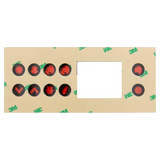 Gecko TSC-4 Keypad Overlay 9916-100761 - Reverse