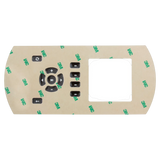 Gecko in.K600 LCD Keypad Overlay 9916-101381 - Reverse