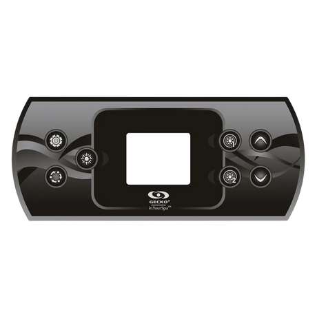 Gecko In.K500 9916-101495 Overlay with 7 Buttons