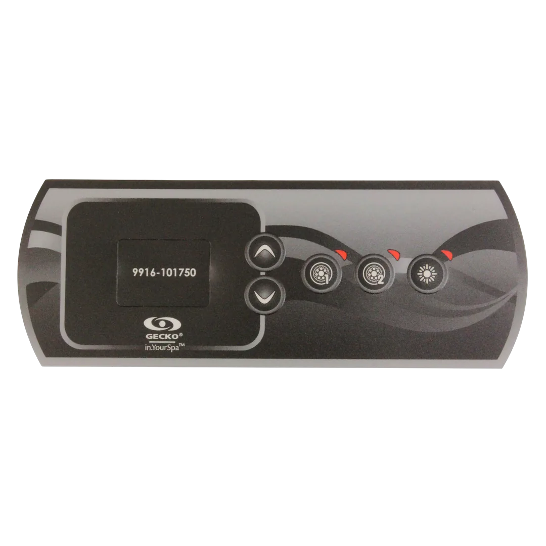 Gecko Spa Keypad Overlay - in.k336 – EZ Pools