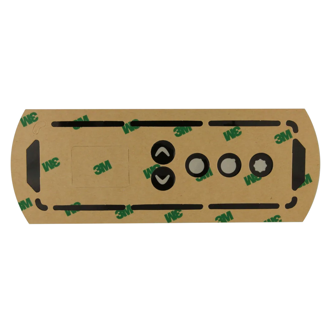 Gecko 9916-101750 Spa Keypad Overlay - Rev