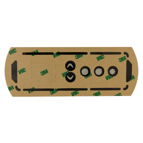 Gecko 9916-101750 Spa Keypad Overlay - Rev
