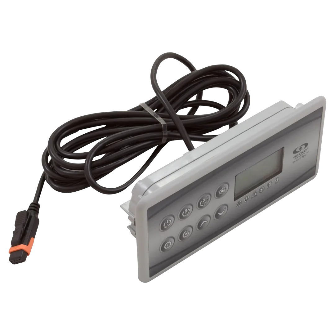 Gecko IN.K8 8 Button Control Panel with LCD