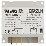 Grasslin FM1STUZH-120U 24-Hour Panel Mount Timer - Back