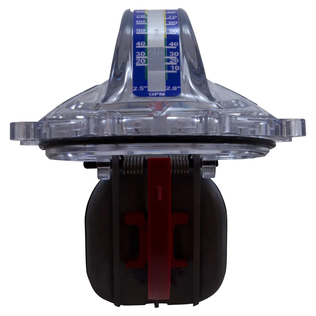 H2Flow FVJ-R-15 FlowVis Flow Meter Retrofit Kit - Back