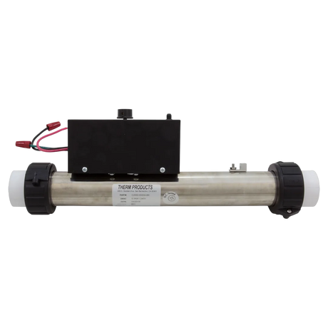 HydroQuip 5.5kW Flo-Thru Heater Assembly - Front