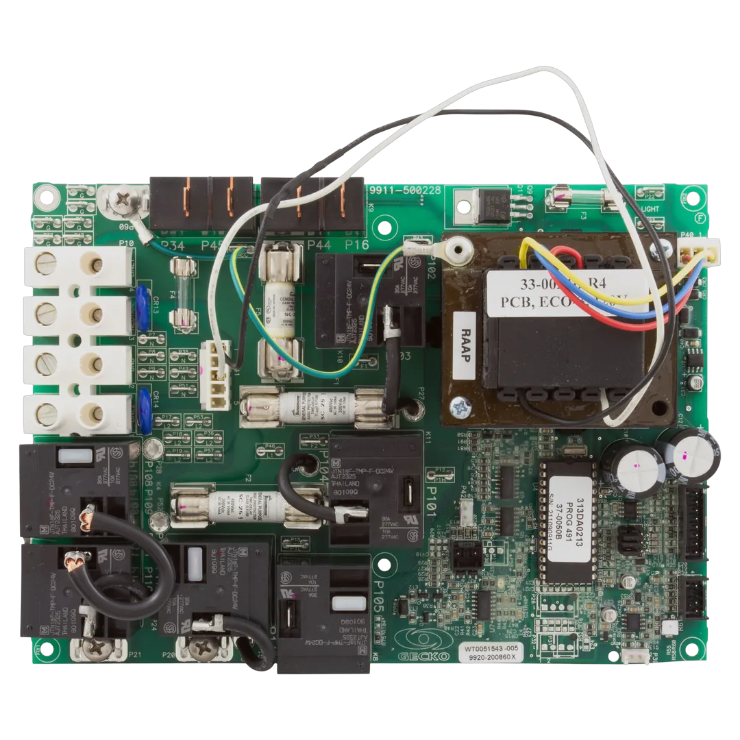 HydroQuip ECO-3 33-0024B-K Spa Circuit Board 120V