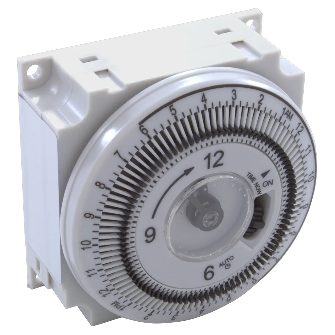 Hydro-Quip 34-0033-K 24-hour time clock 120V SPDT panel mount