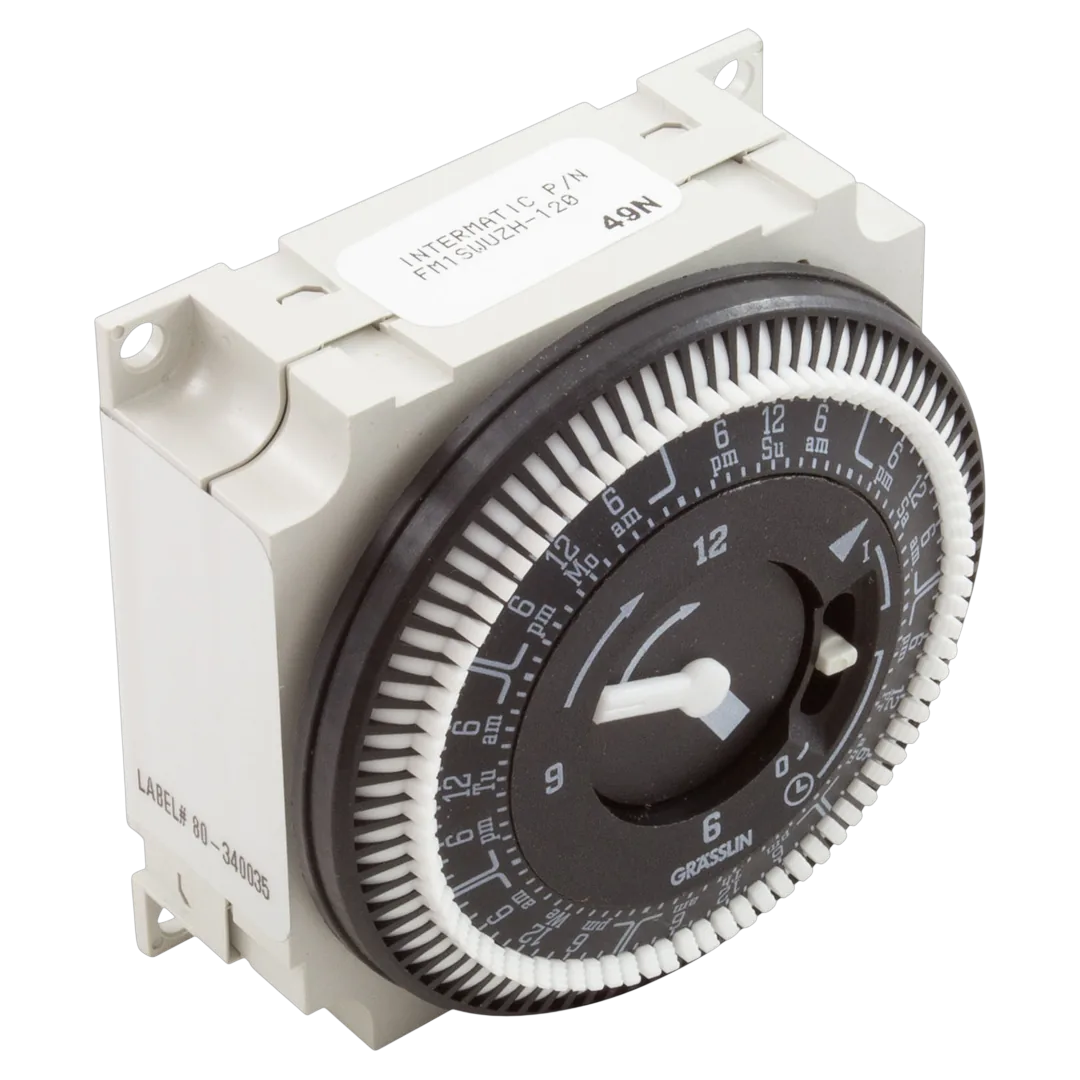Hydro-Quip 34-0035-K 7-Day Time Clock, panel mount 120V