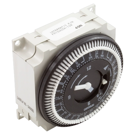 Hydro-Quip 34-0035-K 7-Day Time Clock, panel mount 120V