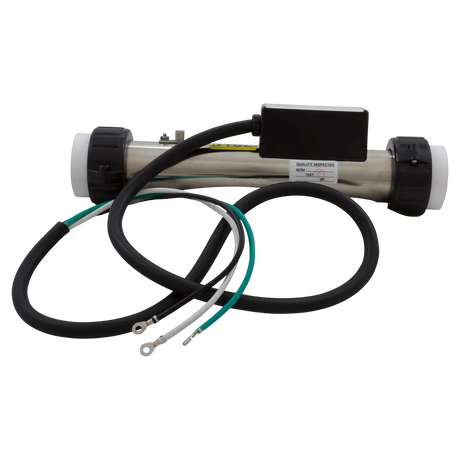 HydroQuip 5.5kW Flo-Thru Heater Assembly - Front