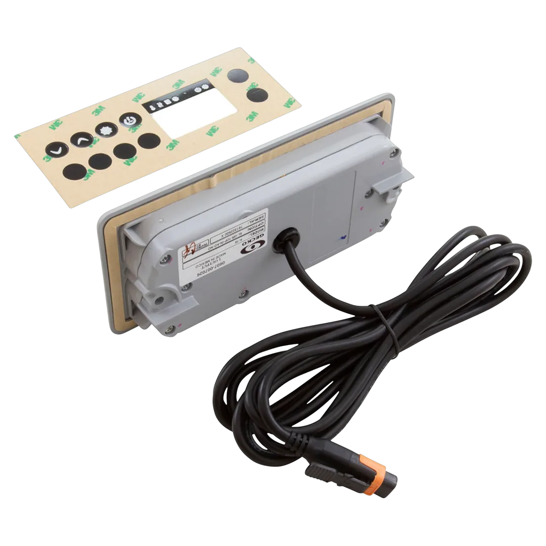 Hydro-Quip in.k19 4-Button Overlay - Reverse