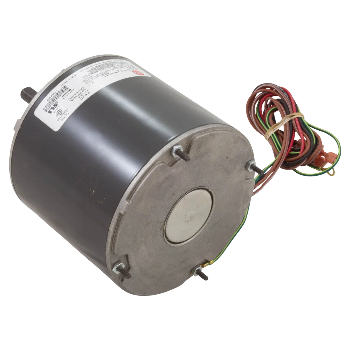 Hayward Fan Motor 1/3 HP 825 RPM — reverse view