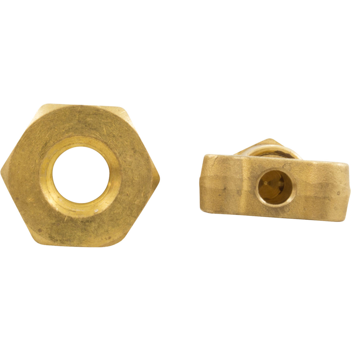 Hayward H-Series Heater Drain Valve Assembly — top view