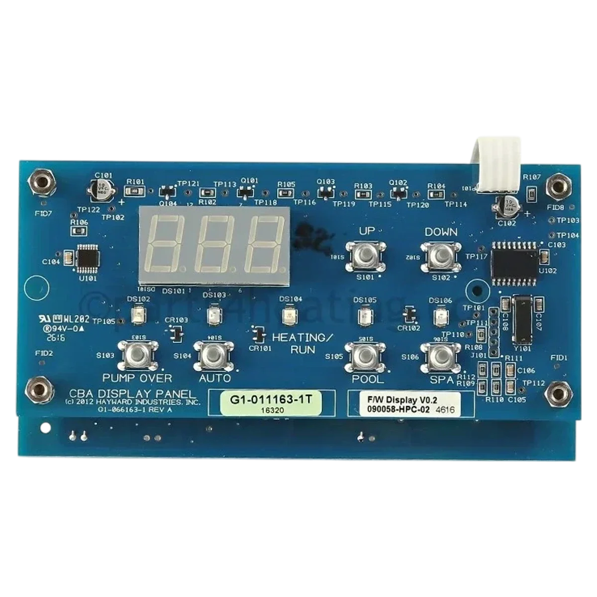 Hayward HeatPro Heating Cooling Control Board
