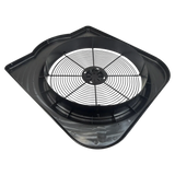 Hayward HeatPro MCHX Top Panel Black — bottom view