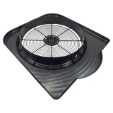 Hayward HeatPro MCHX Top Panel Black — bottomrev view