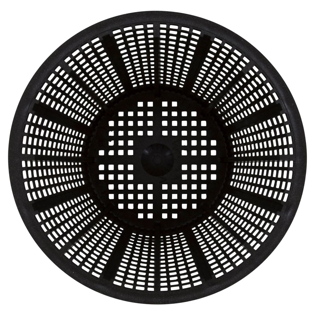 Hayward Leaf Canister Basket Black — top view