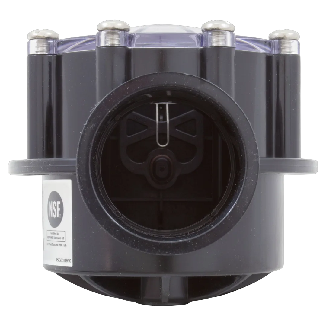 Hayward PSCV2SDGR 1.5 x 2 PVC Check Valve - Side (1)