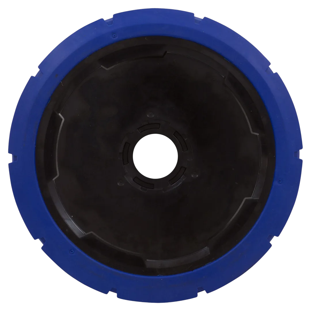 Hayward AquaVac 500 Wheel Rim and Tire Set of 4 - Black/Blue - Front