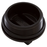 Hayward 1-1/2" MIP Black Concrete Pool Drain Plug - Reverse
