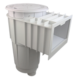 Hayward SkimMaster SP1072S2FVA skimmer, white, 2 x 2.5 ports