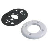 Hayward SP1411 inlet fitting with faceplate, white 1.5 FIP