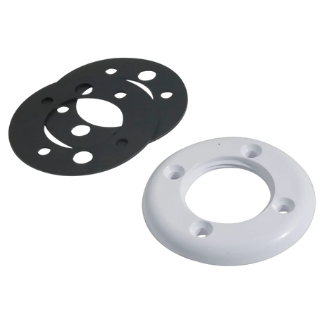 Hayward SP1411 inlet fitting with faceplate, white 1.5 FIP