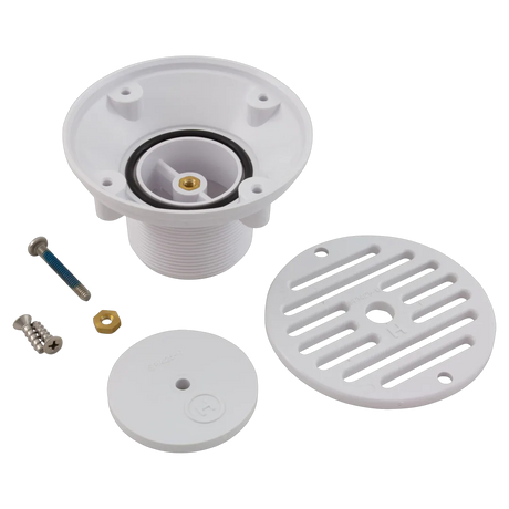 Hayward SP1424S Adjustable Inlet, 1.5 FIP x 2 MIP, White