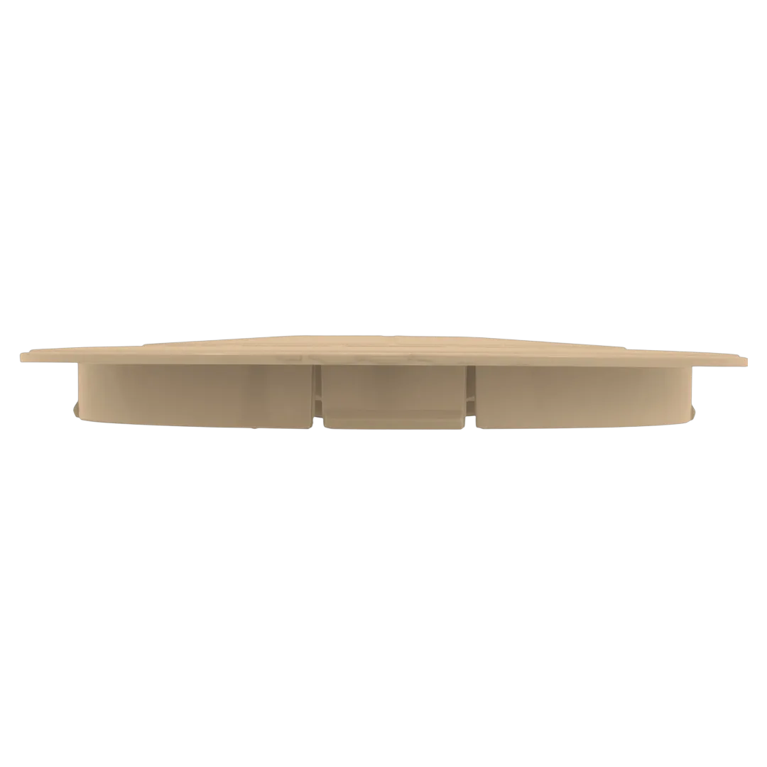 Hayward SP1070 Series Skimmer Cover - Tan - Side