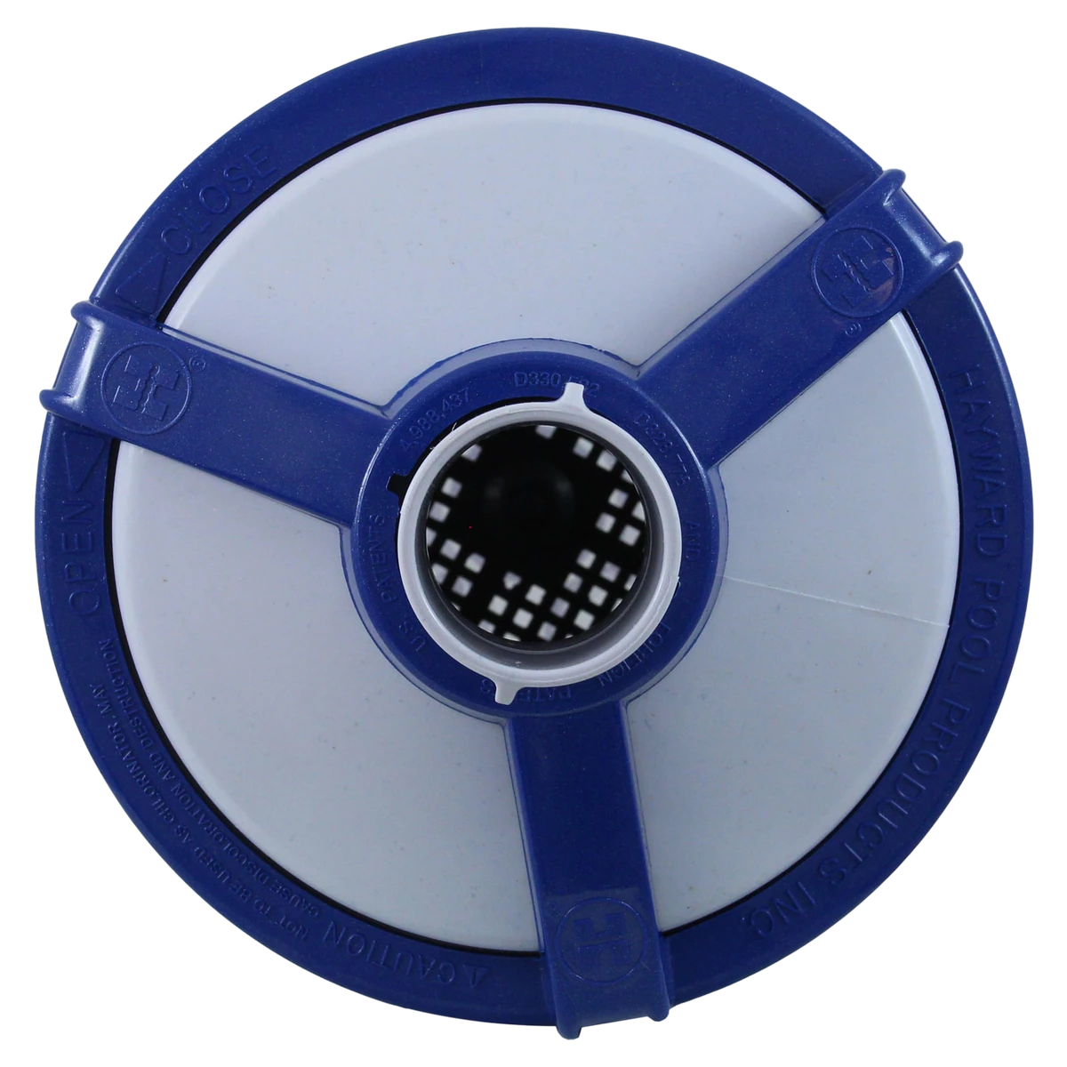 Hayward Standard Leaf Canister — top view
