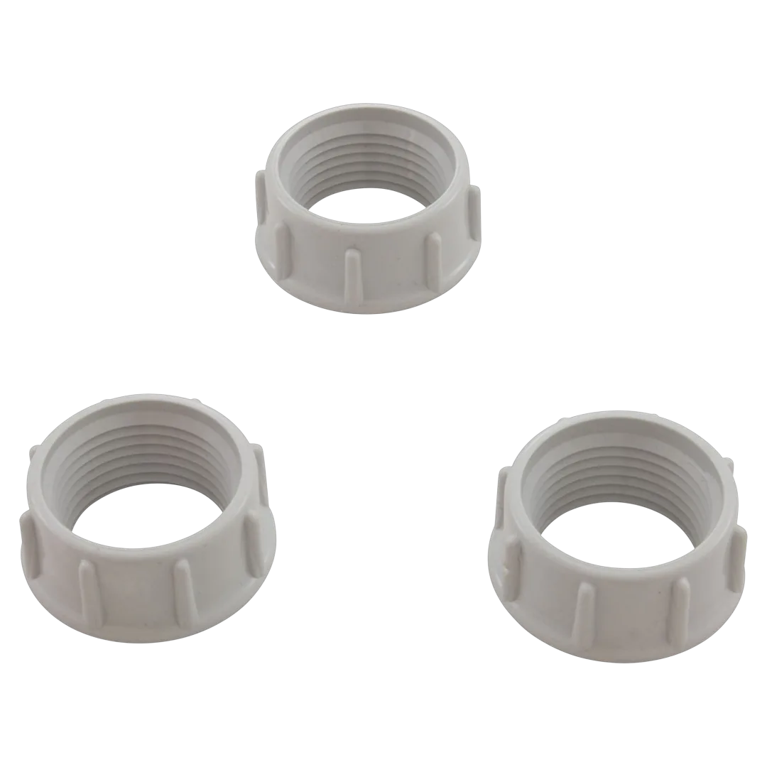 Hayward TriVac 500/700 Mender Nut Kit, Gray - Set of 3